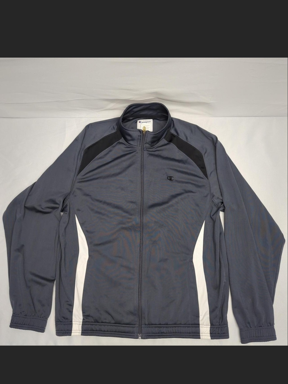 Champion Gray and White Athletic Jacket